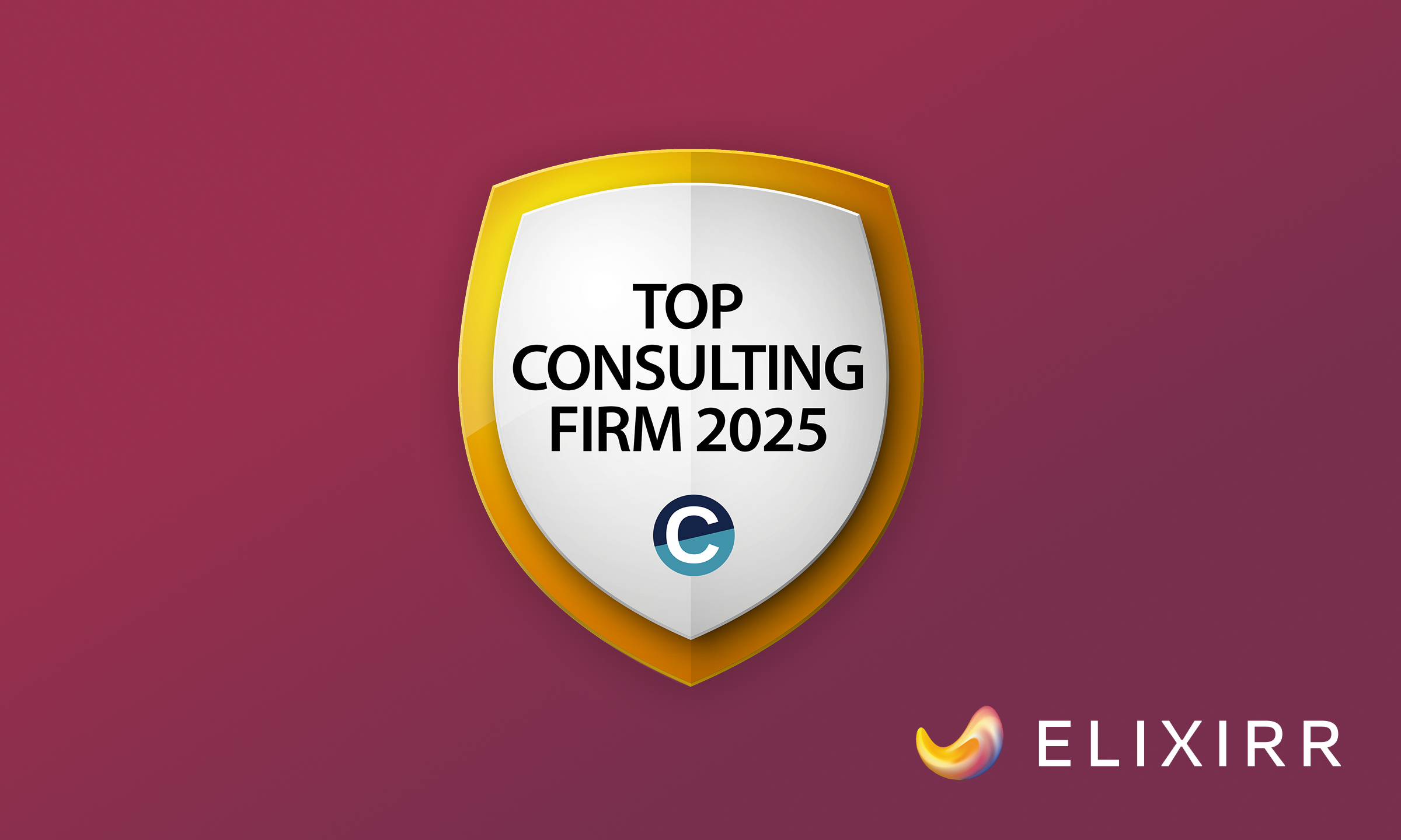 Top consulting firm 2025 award imagery
