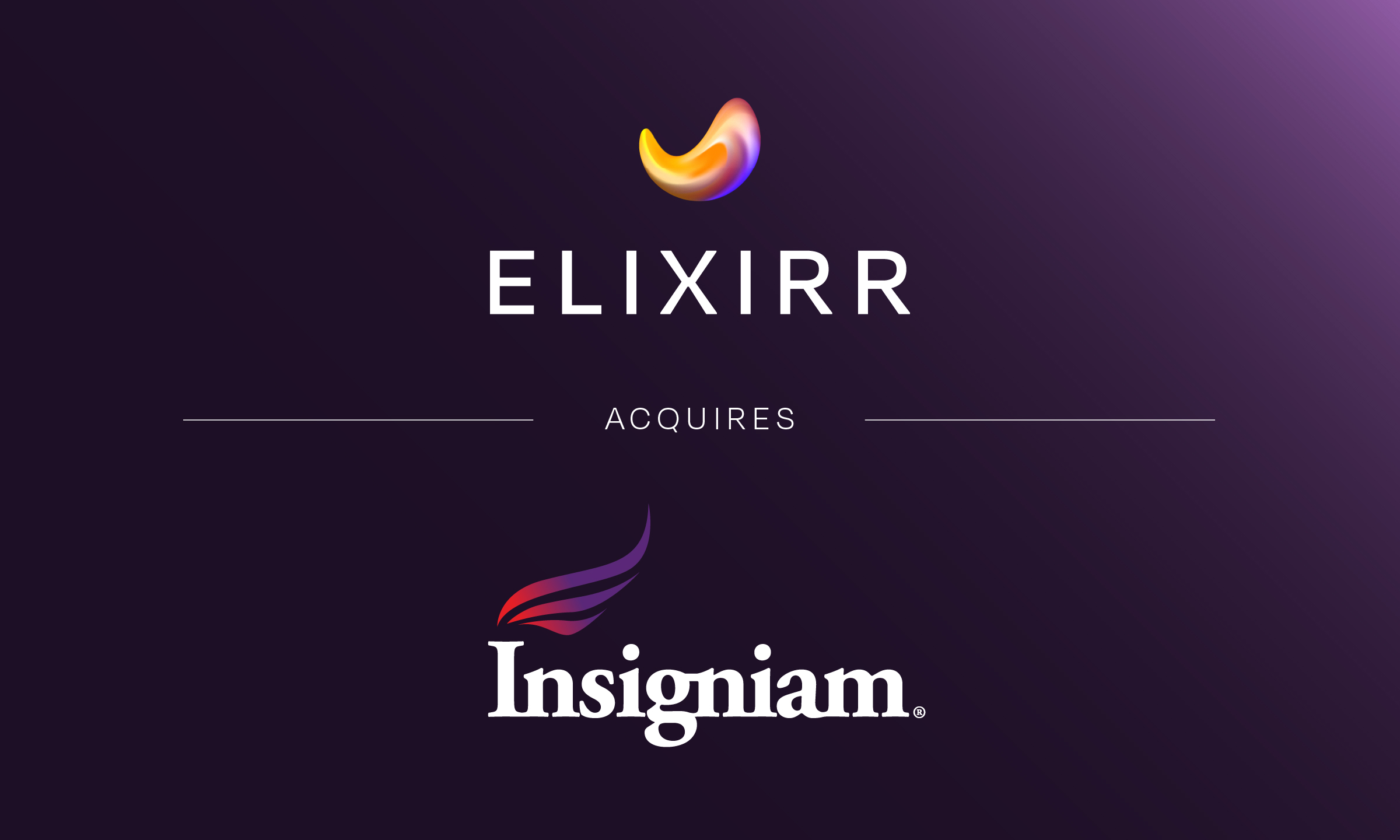 Elixirr acquires Insigniam